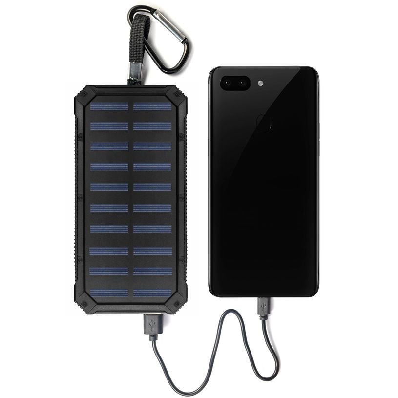 3700527312194-Mobility Lab - Batterie externe solaire - 10000 Mah - noir--0