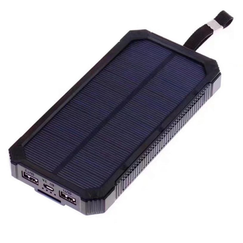 3700527312194-Mobility Lab - Batterie externe solaire - 10000 Mah - noir--2