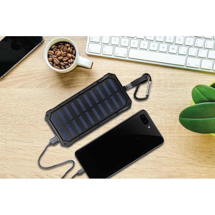 3700527312194-Mobility Lab - Batterie externe solaire - 10000 Mah - noir--4