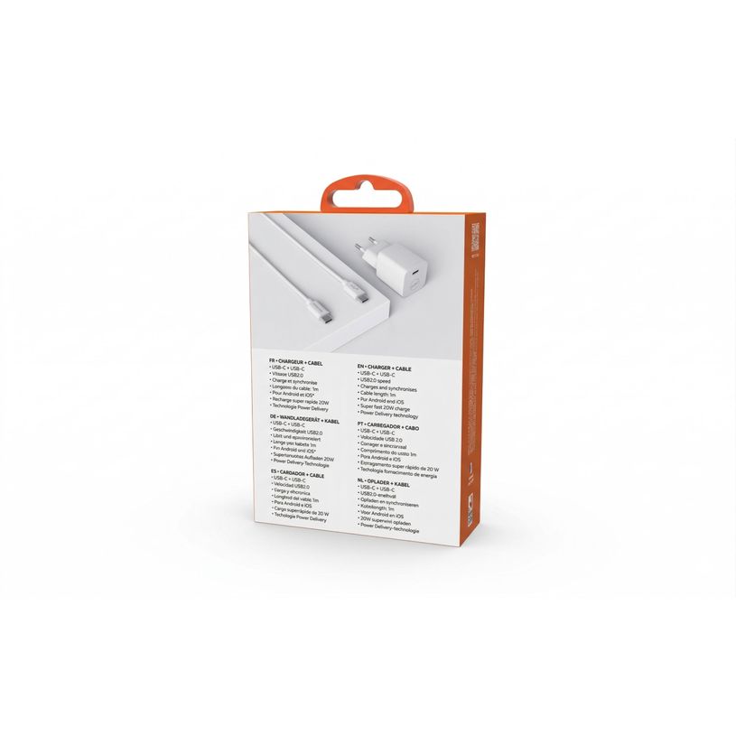 3700527312538-Mobility Lab - Chargeur USB-C - 20W - blanc--7