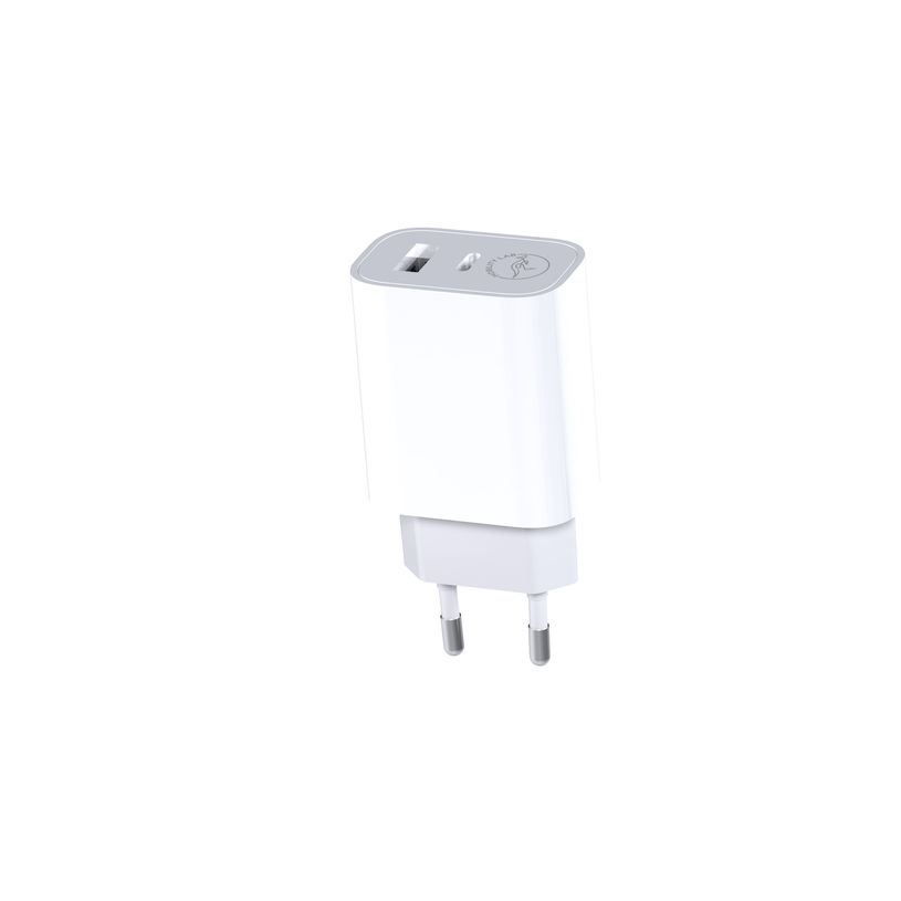 3700527312569-Mobility Lab - Chargeur USB-C 20W + USB 18W - blanc--0