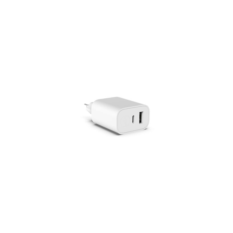 3700527312569-Mobility Lab - Chargeur USB-C 20W + USB 18W - blanc--3