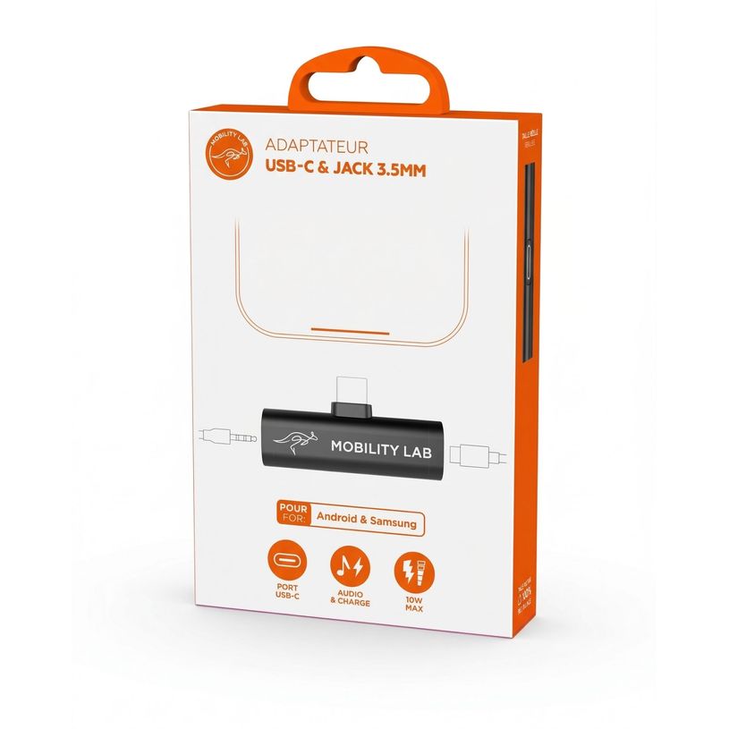 3700527311999-Mobility Lab - Adaptateur USB-C vers jack - noir--6