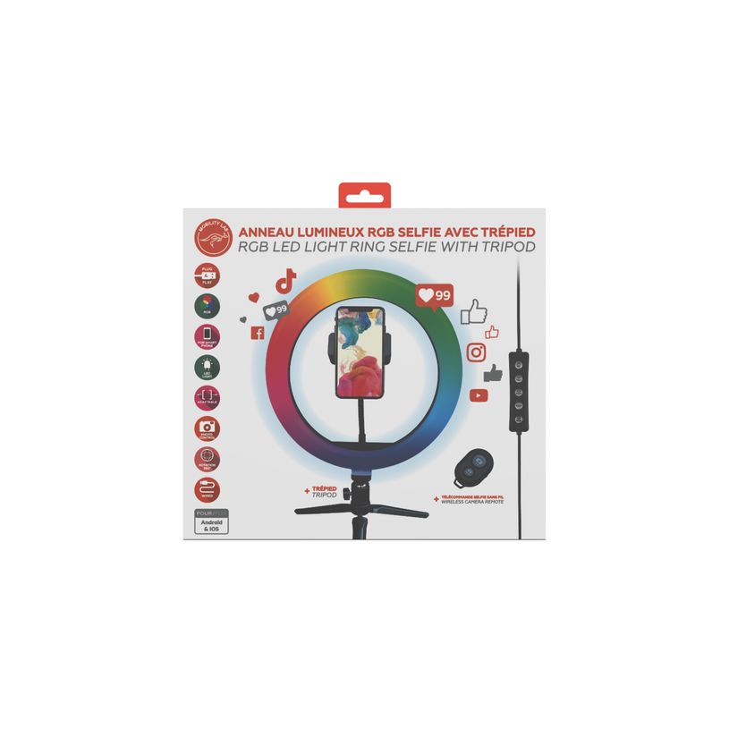 3700527305684-Mobility Lab - Anneau lumineux RGB selfie avec trepied - noir--4