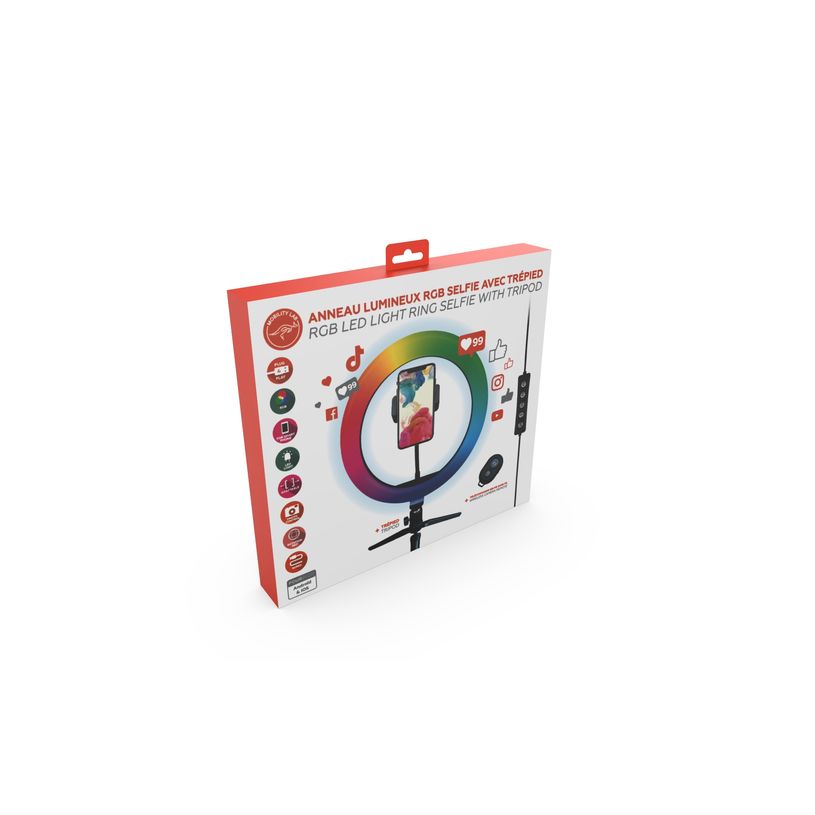 3700527305684-Mobility Lab - Anneau lumineux RGB selfie avec trepied - noir--5