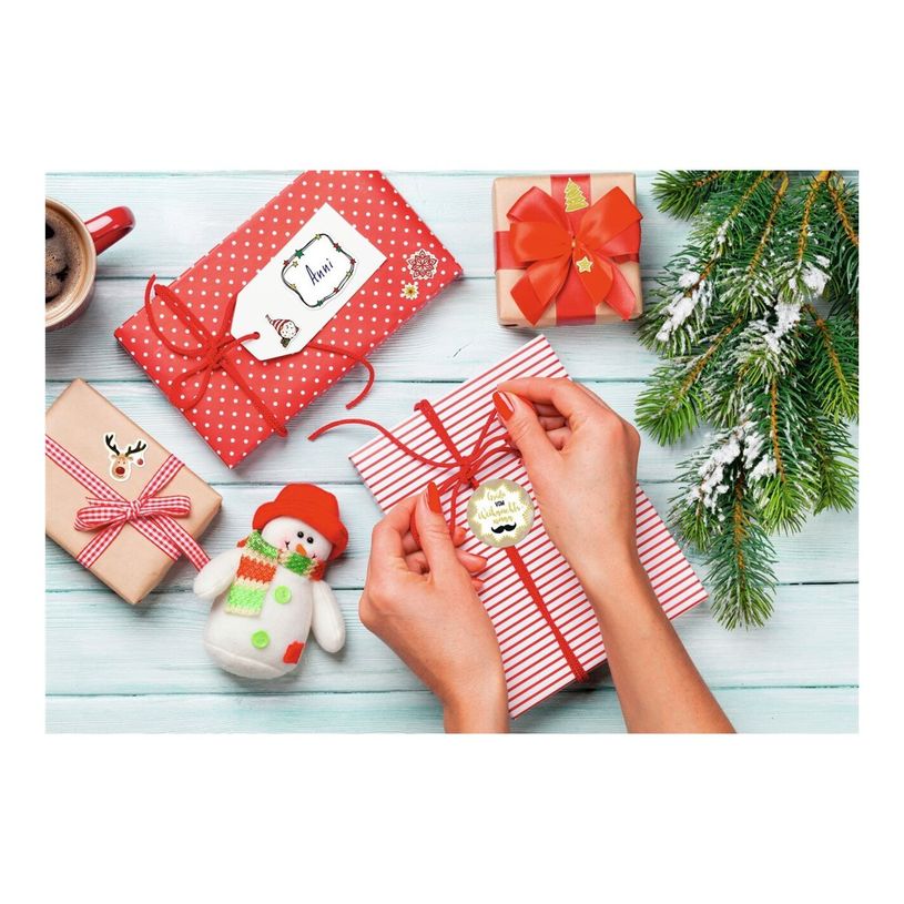 4004182541241-Avery - 23 stickers en sachet - 160x83x1 -  lutins de noël-P_405232076_2-2