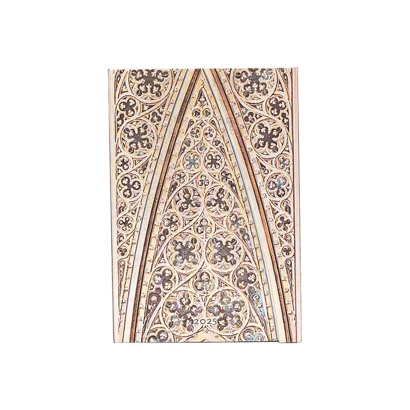 9781408759134-Paperblanks Duomo di Milano - Agenda - 2025 - semainier - reliure piquée - midi - 125 x 180 mm - 160 pages - papier crème - vault of the Milan -P_405232338_1-0