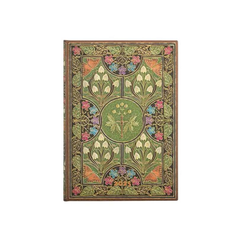 9781408759103-Paperblanks Poetry in Bloom - Agenda - 2025 - semainier - reliure piquée - midi - 125 x 180 mm - 160 pages - papier crème - poés-P_405232348_4-0