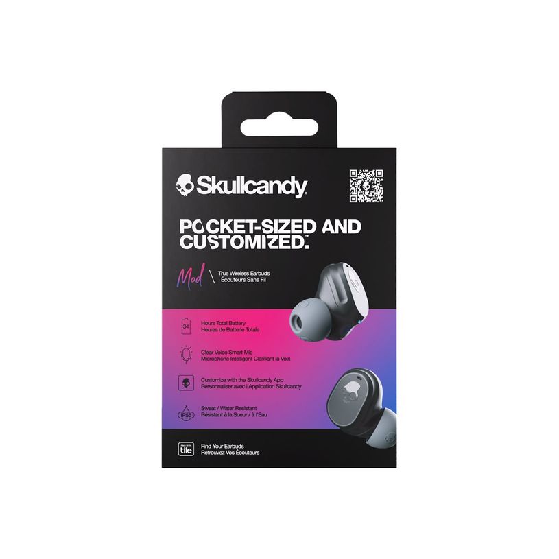 0810045686615-Skullcandy Mod - Écouteurs sans fil avec micro - intra-auriculaire - Suppresseur de bru-P_405232465_14-13