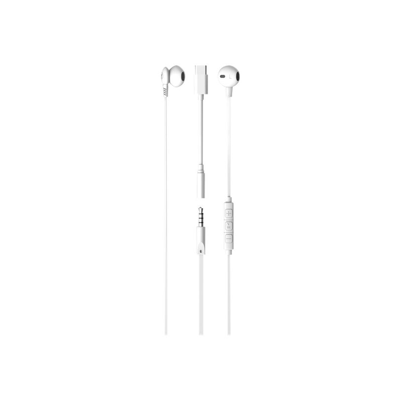 3760206483256-Ryght OSiS - Écouteurs filaire avec micro - intra-auriculaire - blanc-P_405232480_1-0