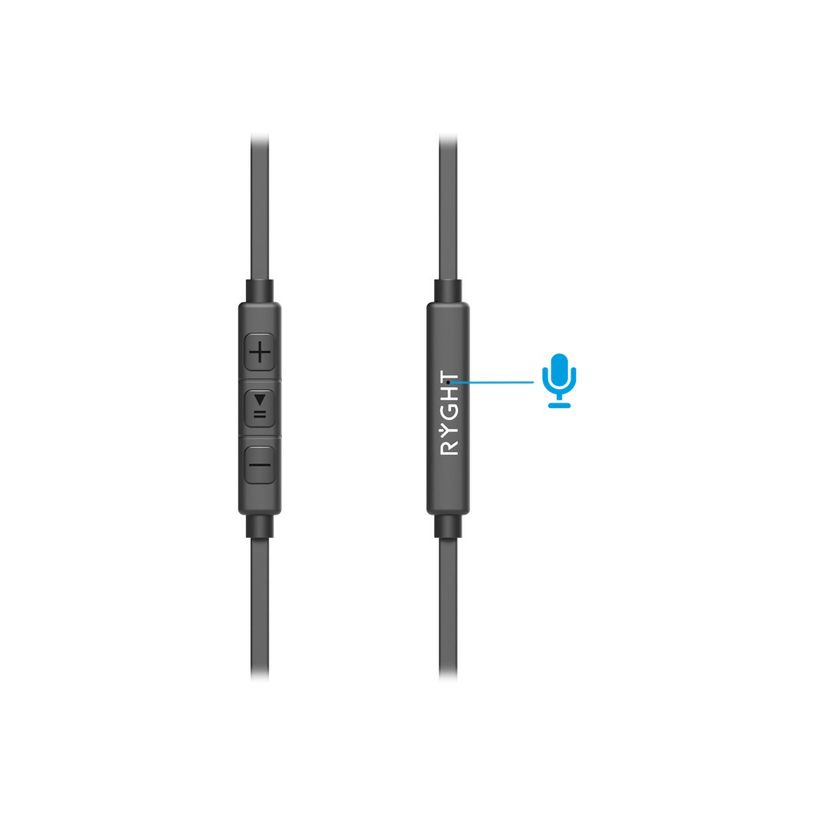 3760206483478-Ryght SALTO - Écouteurs filaire avec micro - intra-auriculaire - noir-P_405232484_5-4