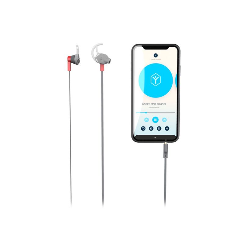 3700527308333-Ryght SPORT BUDS - Écouteurs - intra-auriculaire - filaire - jack 3,5mm - rouge-P_405232486_1-4