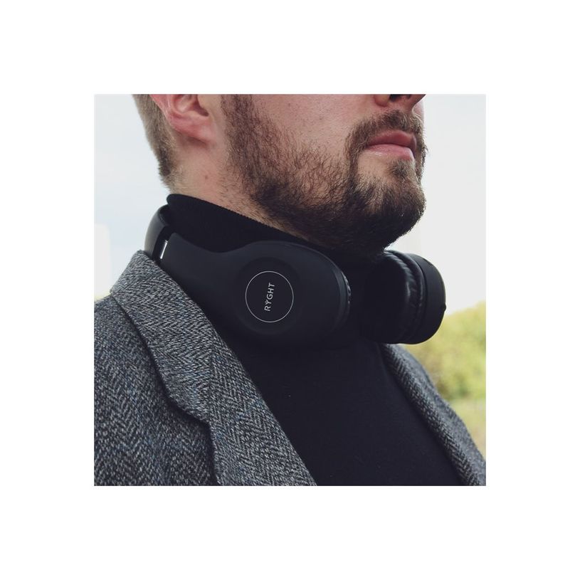 3760206480033-Ryght DEXO - Micro-casque - circum-aural - Bluetooth - sans fil - noir-P_405232494_2-7