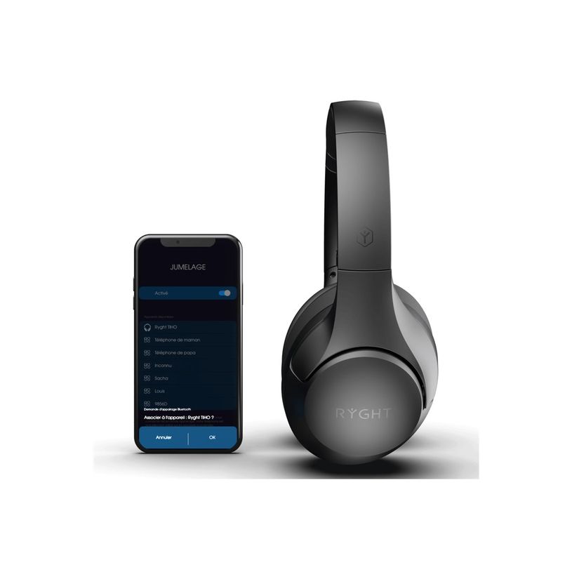 3760206484345-Ryght TIHO ANC 2 - Casque sans fil - Suppresseur de bruit actif - USB-C - noir-P_405232501_2-2