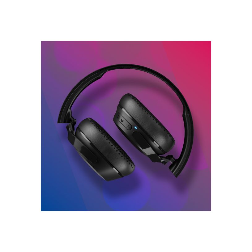 0810045686677-Skullcandy Riff Wireless 2 - Écouteurs sans fil avec micro - noir-P_405232509_9-6