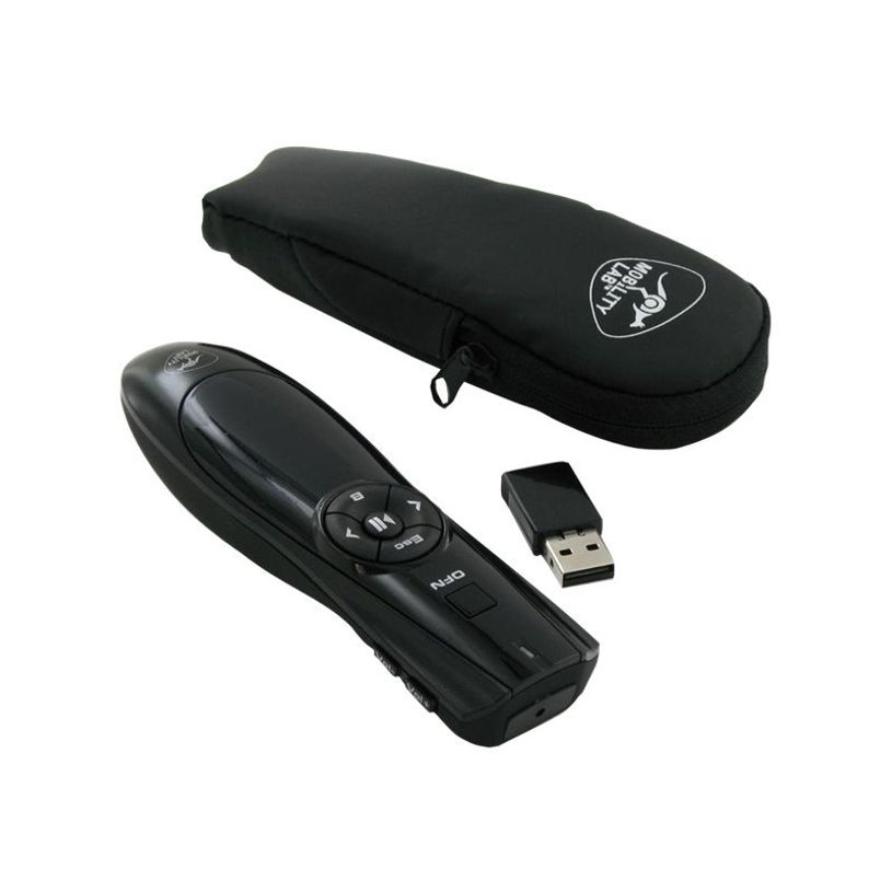 3700527300924-Mobility Lab 2.4 GHz Wireless Presenter - Pointeur laser sans fil - noir-P_405232566_1-0
