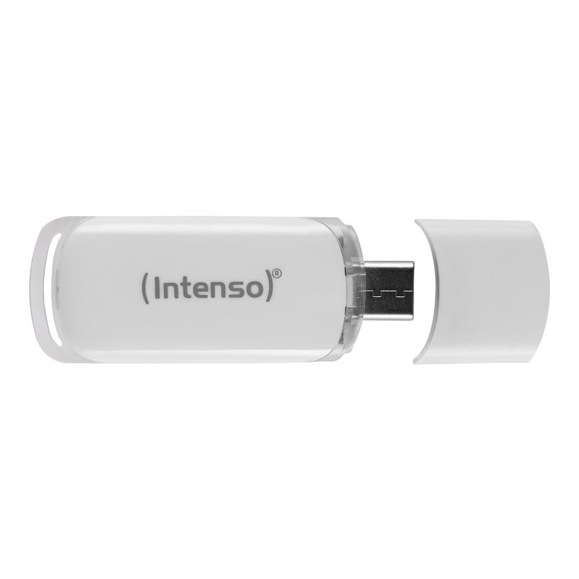 4034303029662-Intenso Flash Line - Clé USB 64 Go - USB-C 3.1 Gen 1 - blanc-P_405232621_1-0