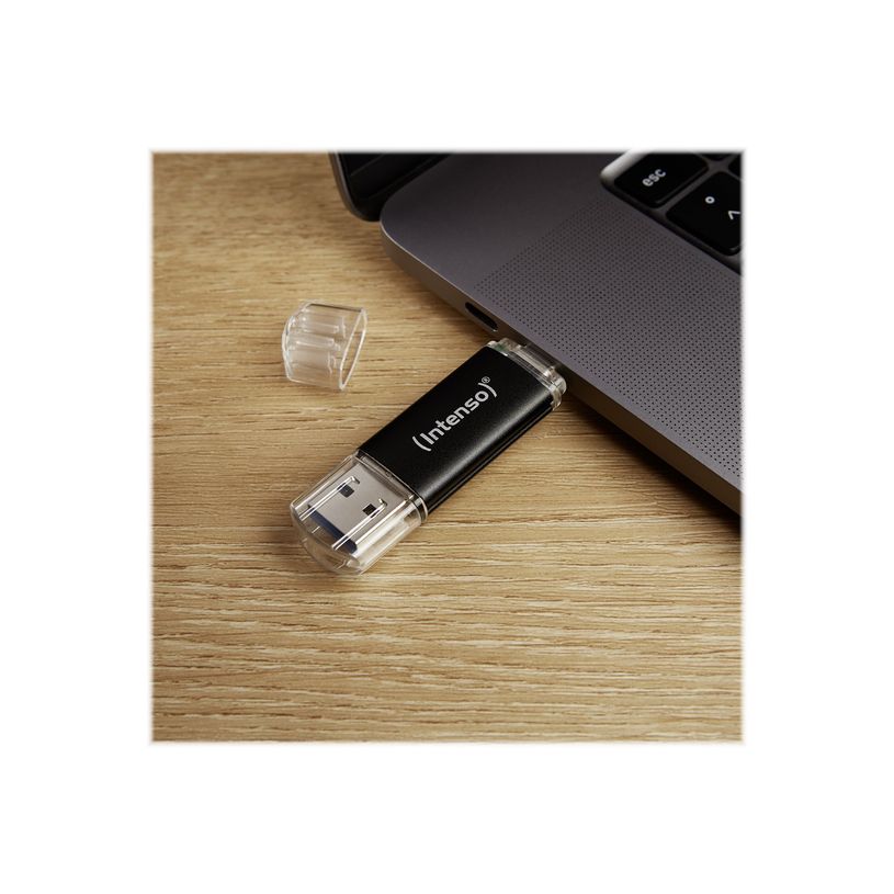 4034303031290-Intenso Twist Line - Clé USB 128 Go - USB 3.2 Gen 1 / USB-C - anthracite-P_405232627_4-3