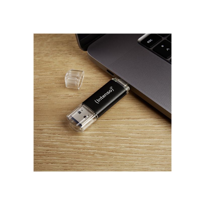 4034303031269-Intenso Twist Line - Clé USB 64 Go - USB 3.2 Gen 1 / USB-C - anthracite-P_405232629_4-3