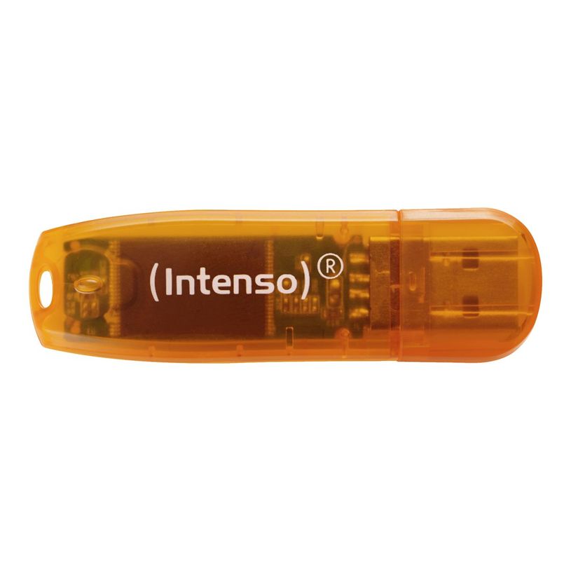 4034303031436-Intenso Rainbow Line - Clé USB 64 Go - USB 2.0 - orange (pack de 2)-P_405232631_1-0