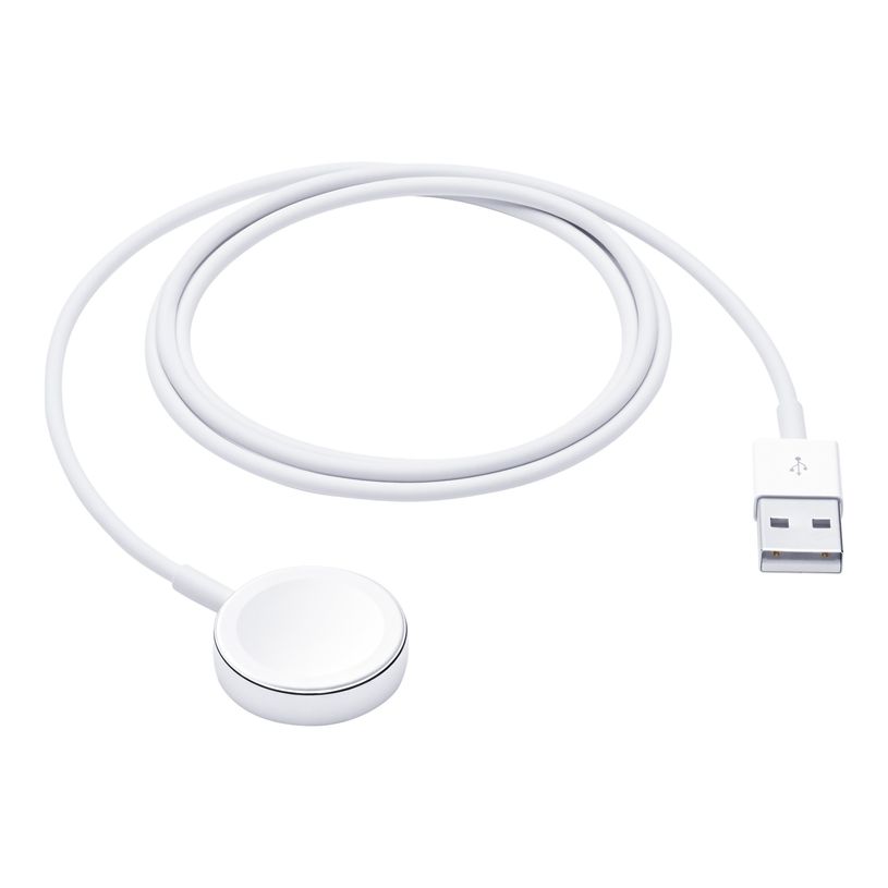 0190199291102-Apple Magnetic - Câble de chargement pour Apple Watch - USB mâle - 1 m - blanc-P_405232652_1-0