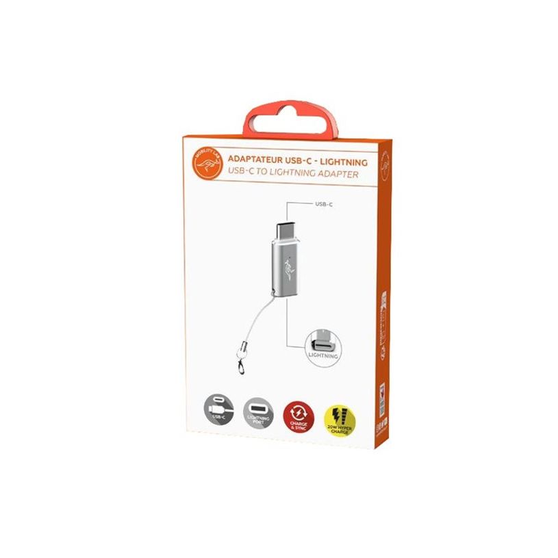 3700527313870-Mobility Lab - Adaptateur USB-C mâle vers Lightning femelle-P_405232662_1-2
