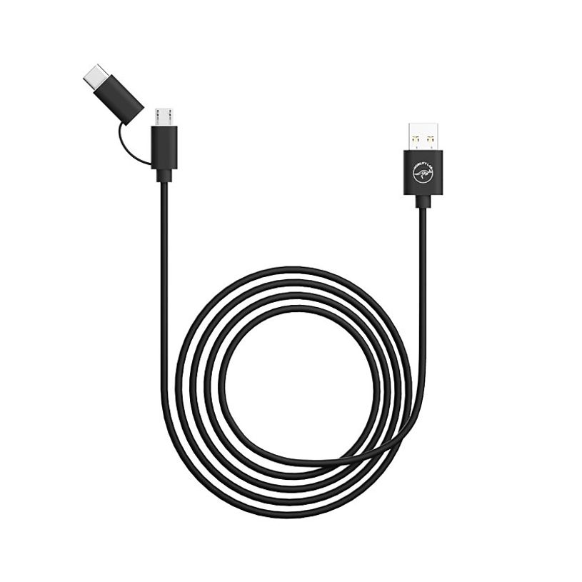 3700527304151-Mobility Lab - Adaptateur secteur - 2 connecteurs de sortie (USB) - sur le câble : Micro--P_405232687_4-3