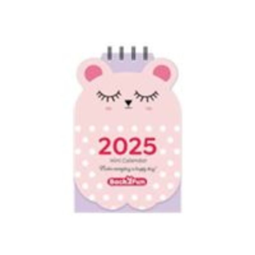 8422593282809-Miquelrius Back2Fun - Calendrier - de bureau - 2025 - ours - mois à afficher - mini - 118-P_405232741_1-0
