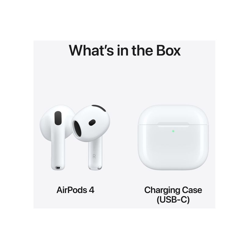 195949689673-Apple AirPods 4 with Active Noise Cancellation - Écouteurs sans fil avec micro - Suppres-P_405232783_12-11