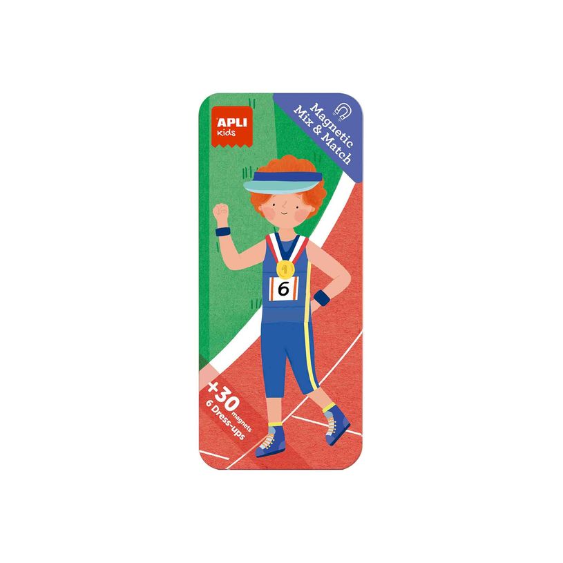 8410782197089-APLI kids - Magnetic Mix&Match Sports - jeu de correspondance - 30 pièces-P_405232903_2-2