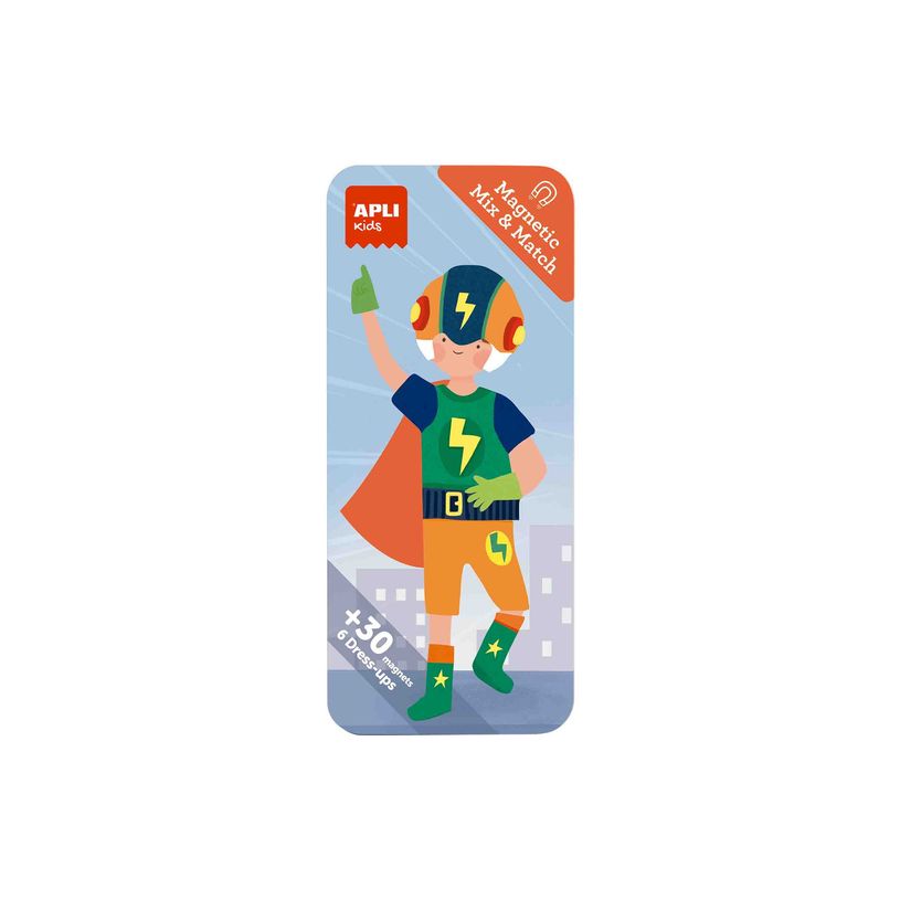 8410782197096-APLI kids - Magnetic Mix&Match Superheros - jeu de correspondance - 30 pièces-P_405232904_3-0