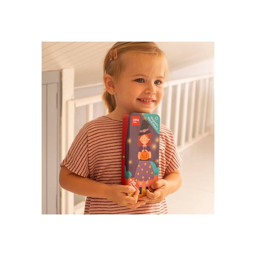 8410782197102-APLI kids - Magnetic Mix&Match Theater - jeu de correspondance - 30 pièces-P_405232905_1-2
