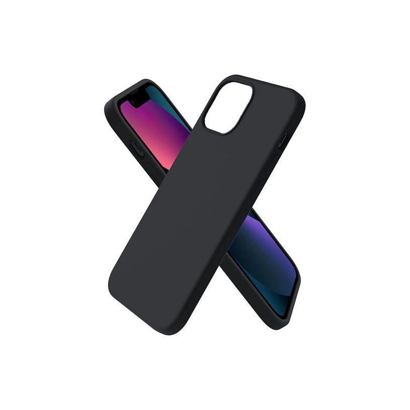 3701263528740-JAYM POP - Coque de protection pour téléphone portable - silicone liquide - noir - pour -P_405232952_2-0