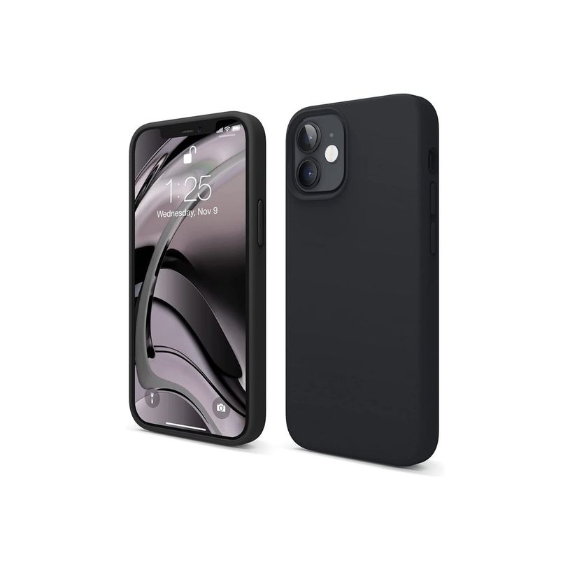 3701263528740-JAYM POP - Coque de protection pour téléphone portable - silicone liquide - noir - pour -P_405232952_3-1