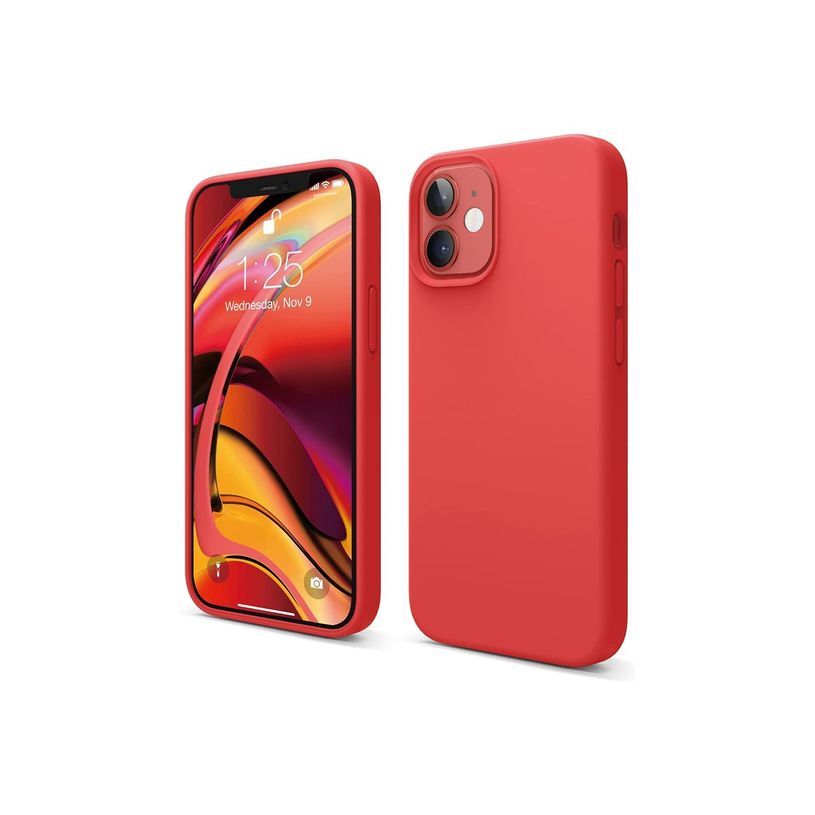 3701263528580-JAYM POP - Coque de protection pour téléphone portable - silicone liquide - rouge-P_405232954_3-1