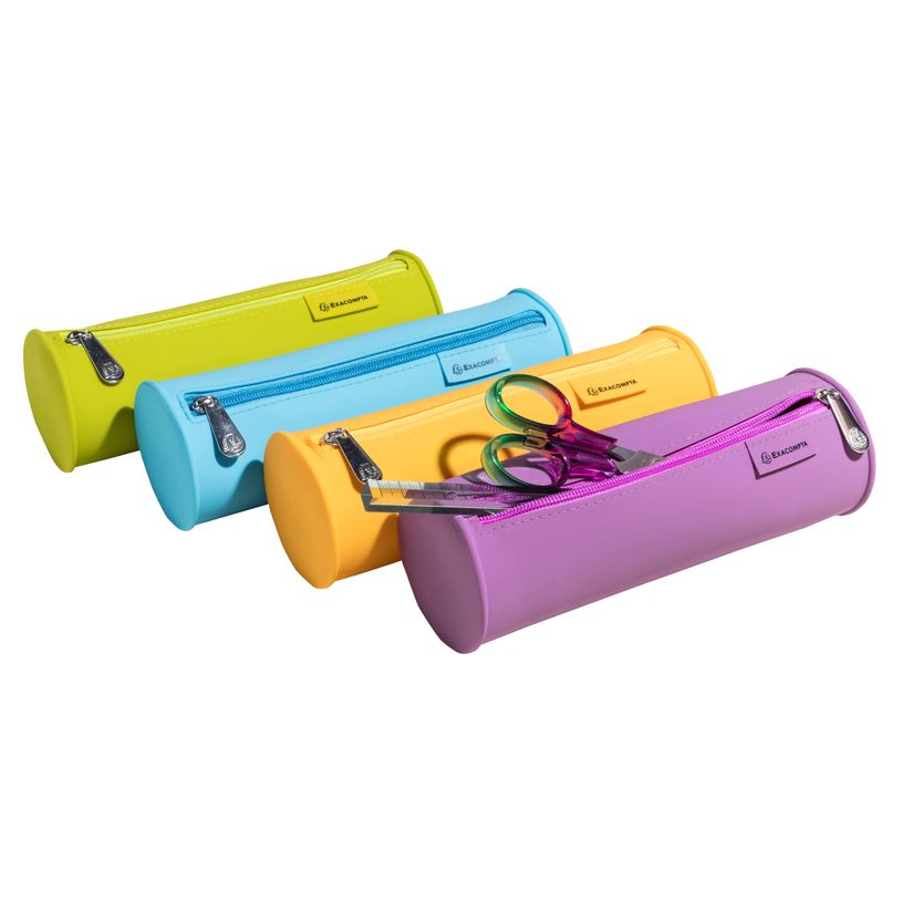 3130630523901-Trousse ronde - silicone - Couleurs assorties - POP'NCO--0