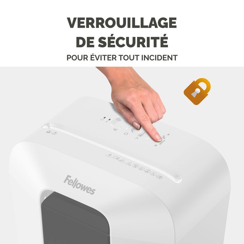 Fellowes Powershred LX70 - destructeur de documents coupe