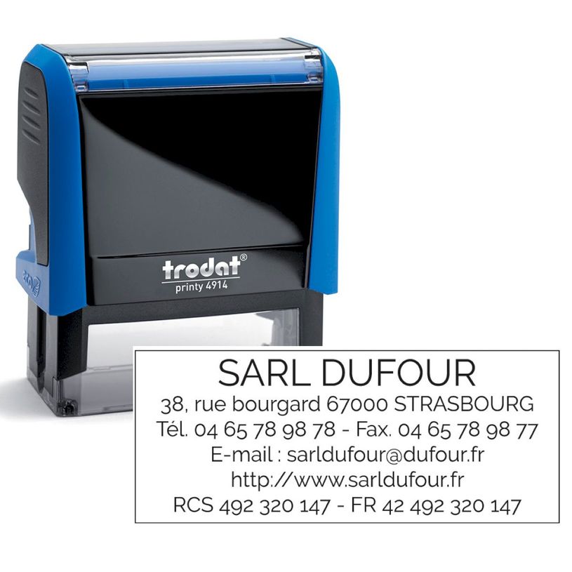 0092399528357-Tampon personnalisé avec 6 lignes de texte - zone d'impression 64 x 26 mm - Trodat Printy-P_405233097_3-0