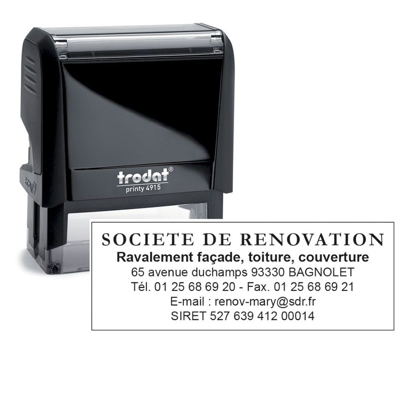 0092399475873-Tampon personnalisé avec 7 lignes de texte - zone d'impression 70 x 25 mm - Trodat Printy-P_405233100_3-0