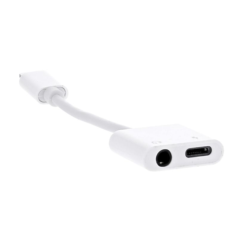 3303170114315-T'nB - Lightning vers prise casque/adaptateur de charge - Lightning mâle pour prise audio de 3,5 mm, Lig-P_405233180_9-5