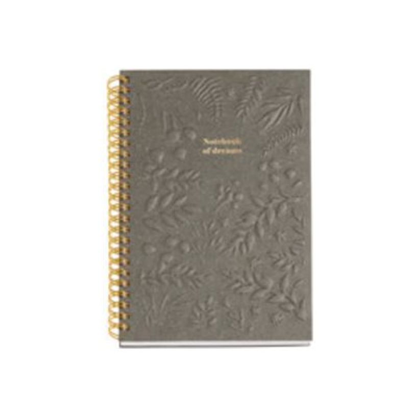 8422593082379-Miquelrius British Bloom - Cahier de notes - reliure à spirale - A5 (146 x 214 mm) - 80 feuilles / 160 pa-P_405233390_1-0