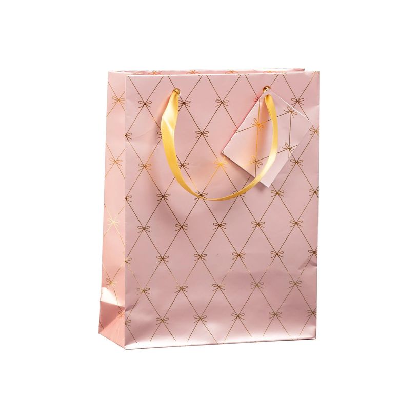 3329682129098-Clairefontaine - Sac cadeau - moyen - 17 x 6 x 22 cm - rose-P_405233437_1-0