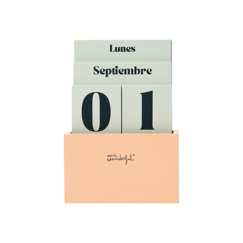 8445641050151-Mr. Wonderful - Perpetual calendar - de bureau - au jour le jour - daté-P_405233505_6-0