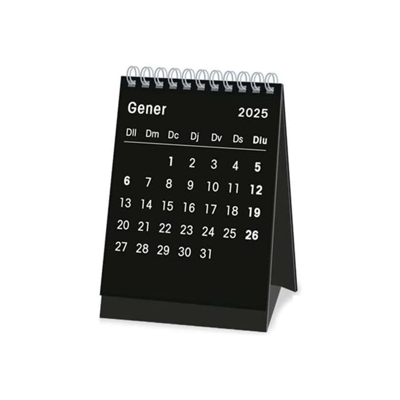 8412885241812-Senfort Mini - Calendrier - de bureau - 2025 - mois à afficher - mini - 80 x 110 mm - dat-P_405233655_1-0