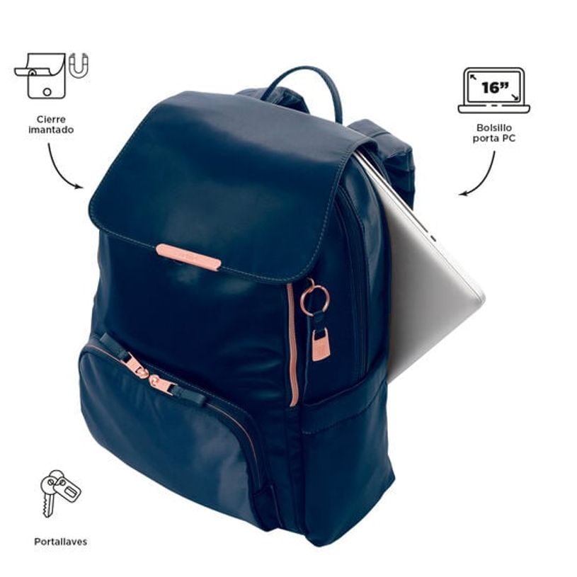 7704758974387-Sac à dos Bel - bleu pétrole - 30x41x15cm -18.45l-P_405233705_5-1