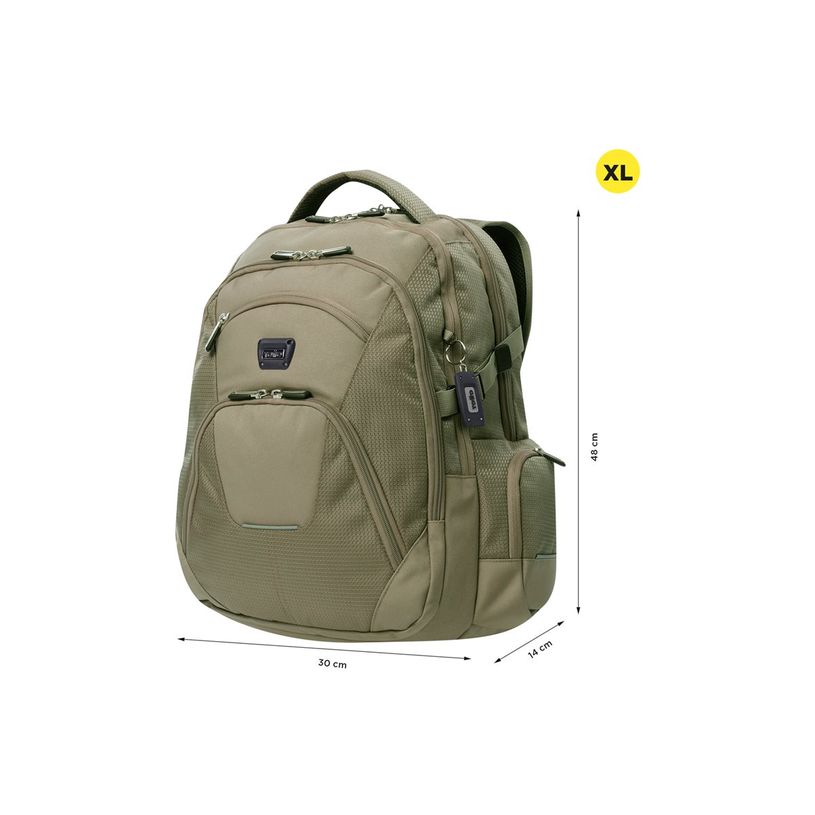 7704758935067-Totto Polixan 2.0 - Sac à dos pour ordinateur portable - 16" - desert taupe-P_405233735_4-5
