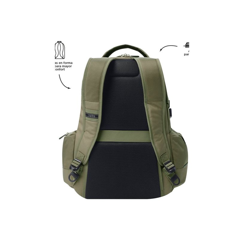 7704758935067-Totto Polixan 2.0 - Sac à dos pour ordinateur portable - 16" - desert taupe-P_405233735_6-1