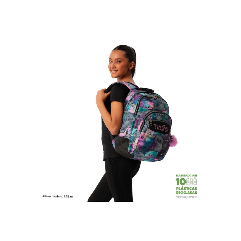 7704758951661-Totto Rayol - Sac à dos - polyester, matériau recyclé hautement résistant (RPET), polychlorure de vin-P_405233742_1-2