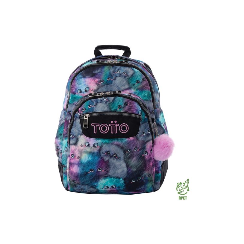 7704758951661-Totto Rayol - Sac à dos - polyester, matériau recyclé hautement résistant (RPET), polychlorure de vin-P_405233742_3-0
