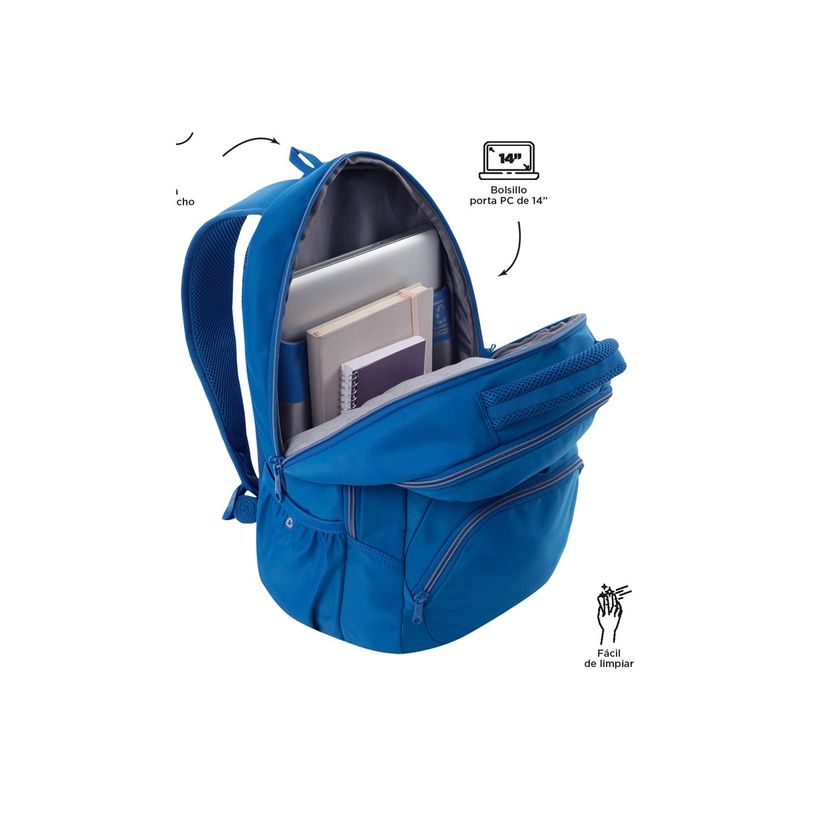 7704758952675-Totto Tracer 4 - Sac à dos pour ordinateur portable - 14" - bleu tuba-P_405233775_1-3